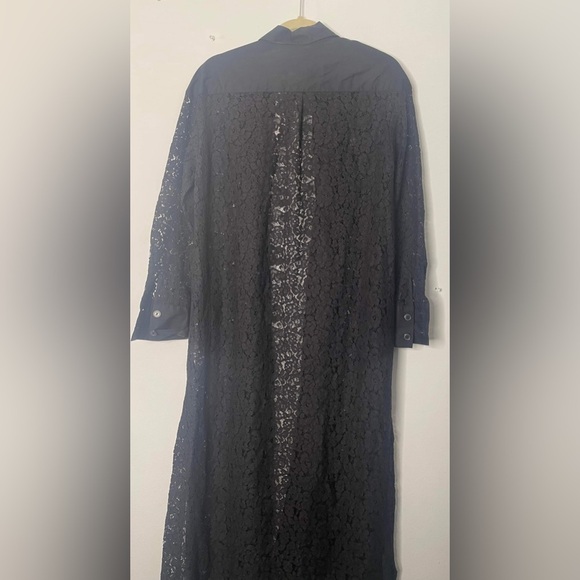 NWT Zara black lace tunic/dress/ cardigan size XS - Picture 2 of 6